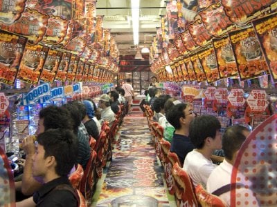 Pachinko parlour