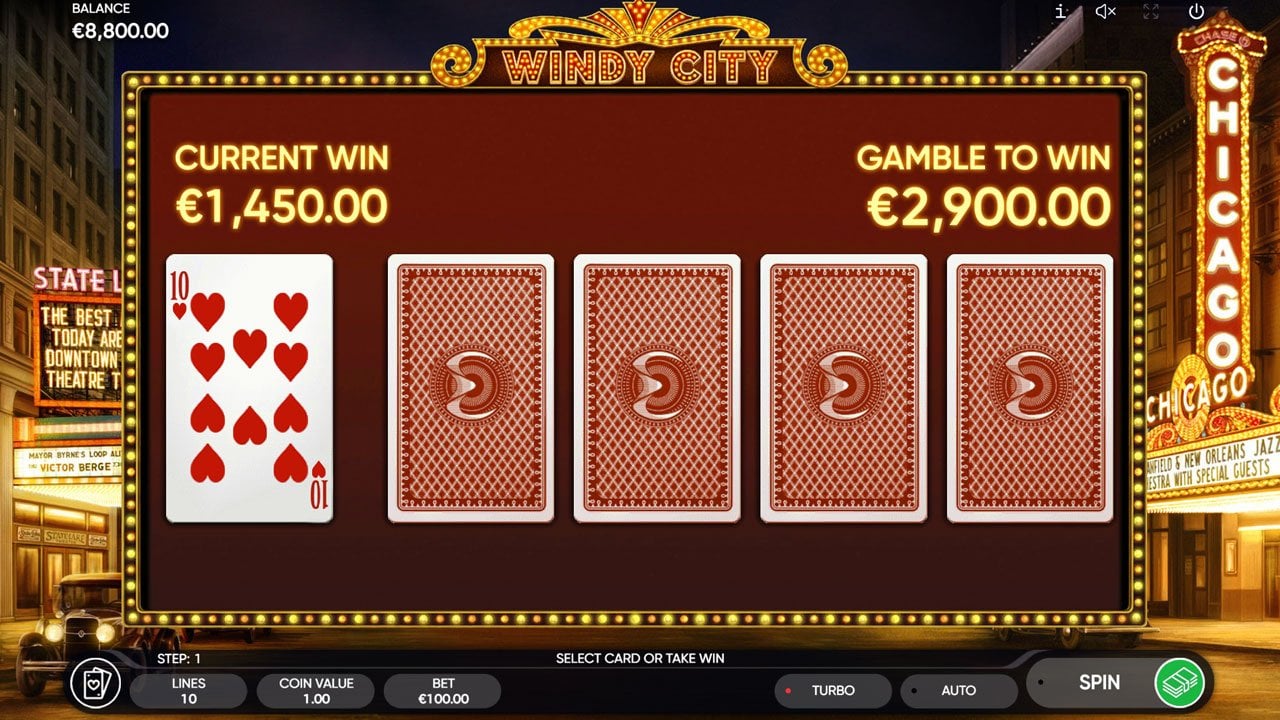 Windy City slot - Gamble Game