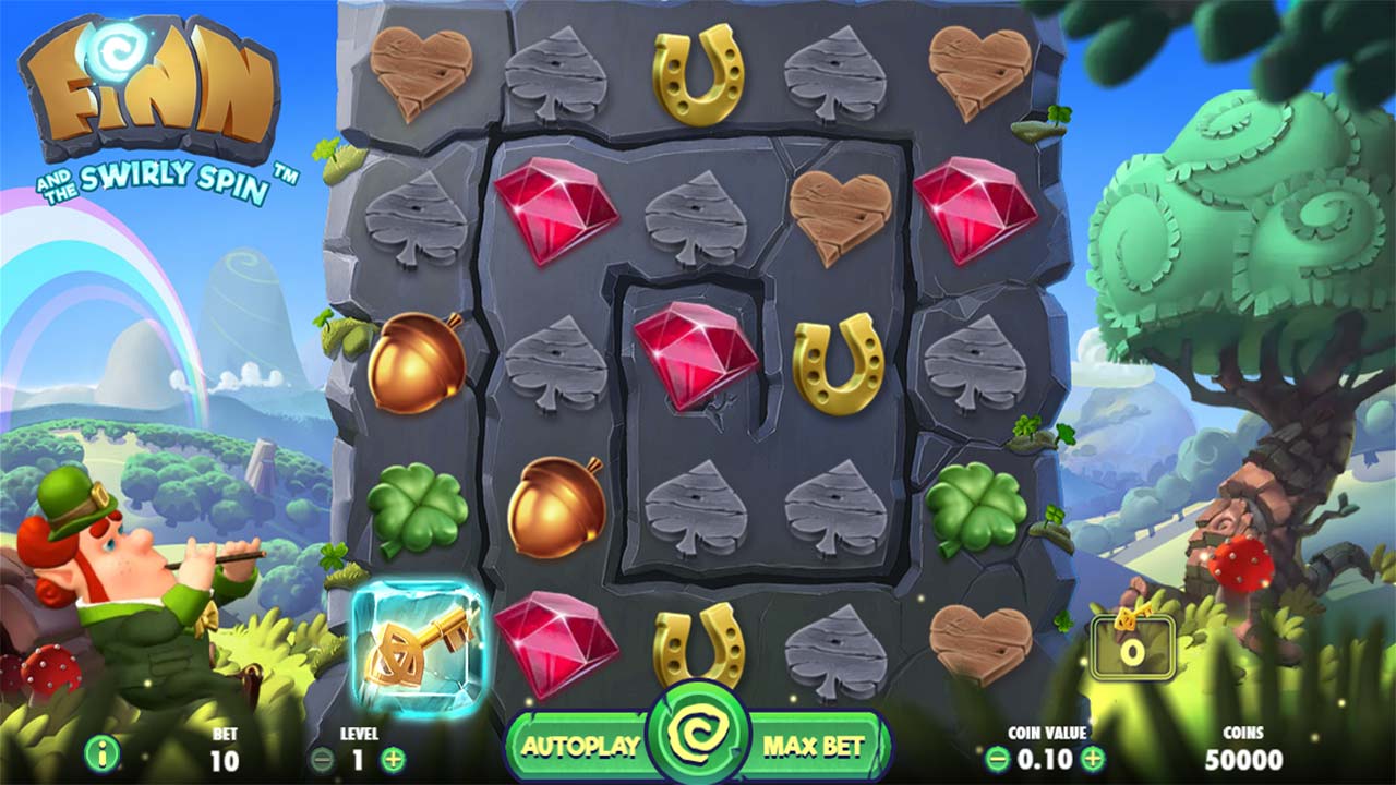 Finn and the Swirly Spin Slot
