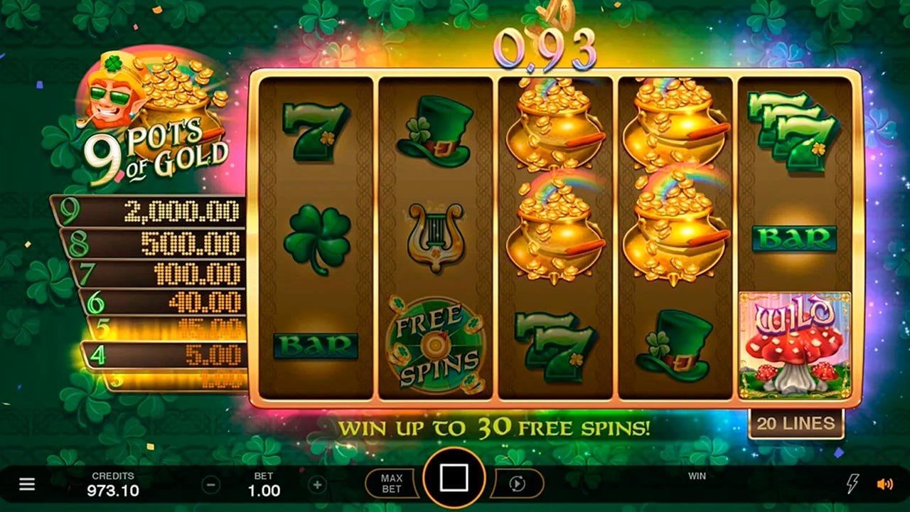 9 Potsof Gold Slot