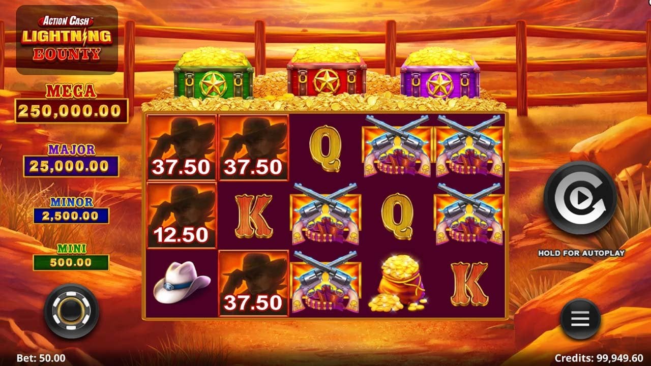 Action Cash Lightning Bounty by SpinPlay Games