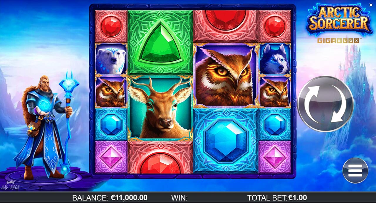 Arctic Sorcerer Gigablox Slot