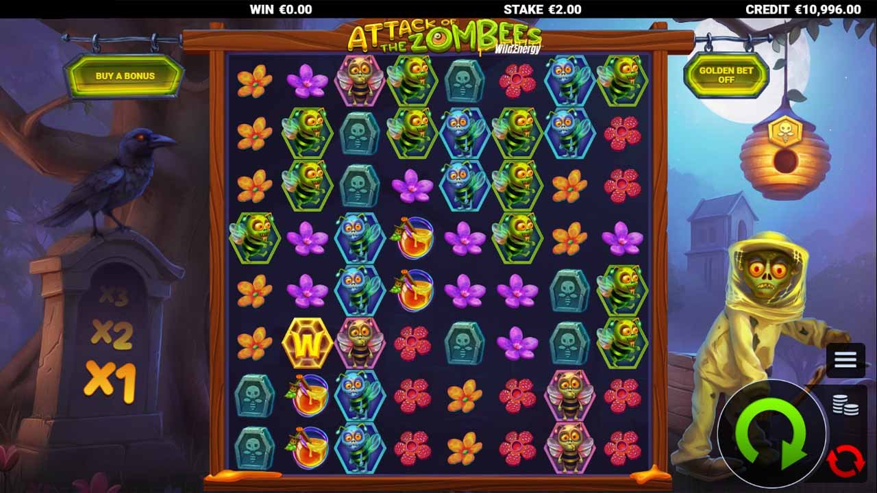 Attack of the Zombees Slot