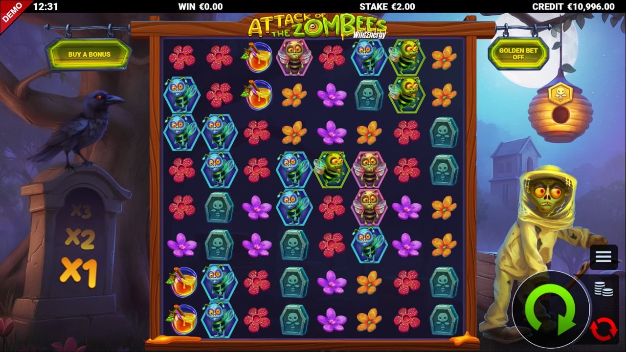 Attack of the Zombees Slot