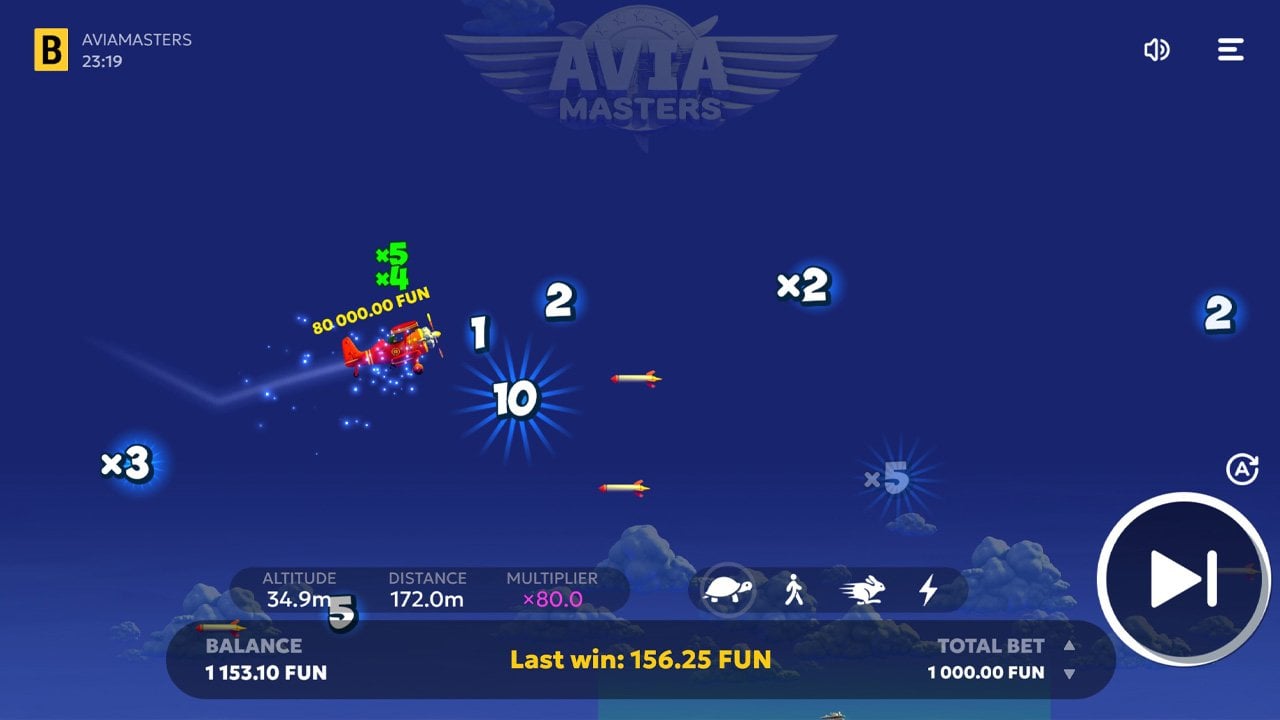 Aviamasters by BGaming
