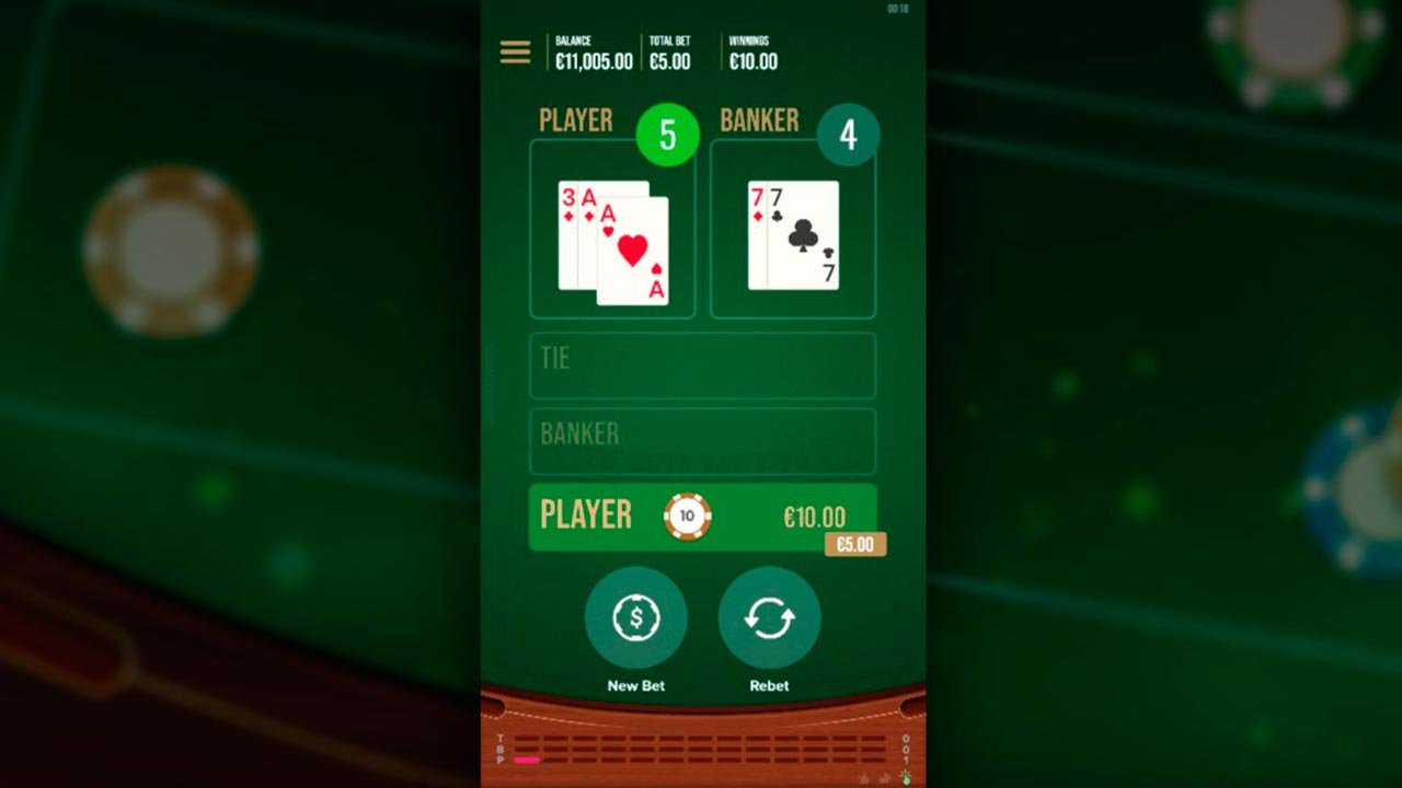 Baccarat Evolution by Darwin Gaming and Yggdrasil 