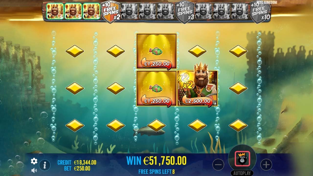 Big Bass Secrets of the Golden Lake - Golden Lake Free Spins feature