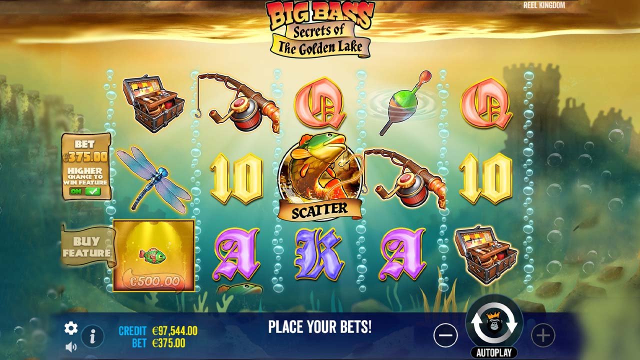 Big Bass Secrets of the Golden Lake slot by Pragmatic Play