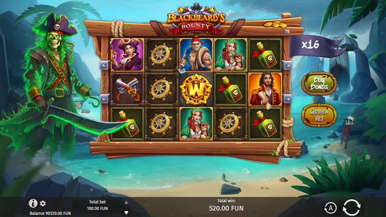 Blackbeards Bounty online slot