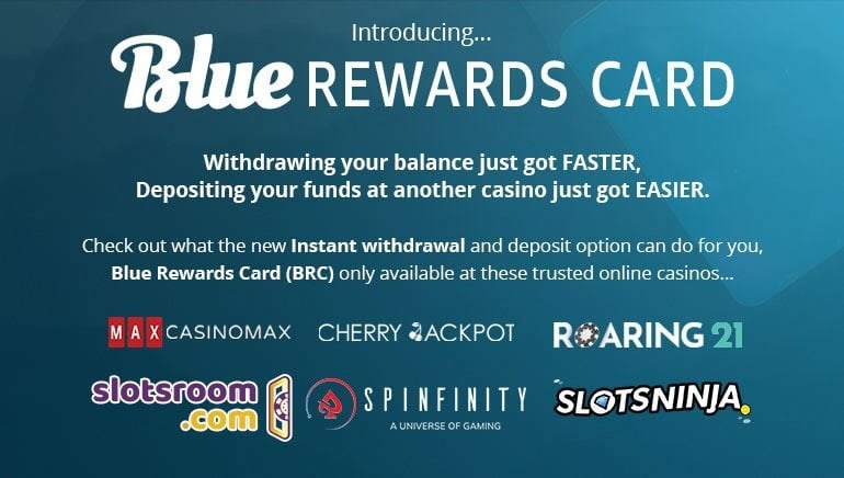 Blue Rewards Card banner