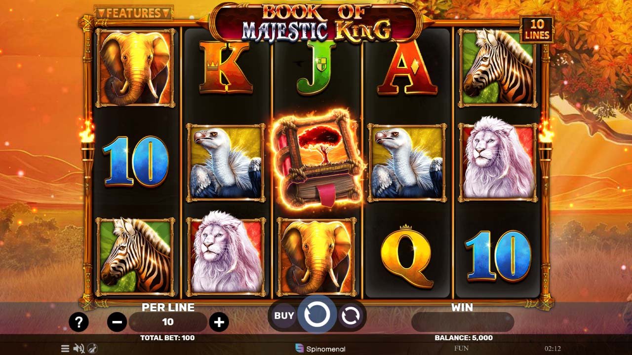 Book of Majestic King slot
