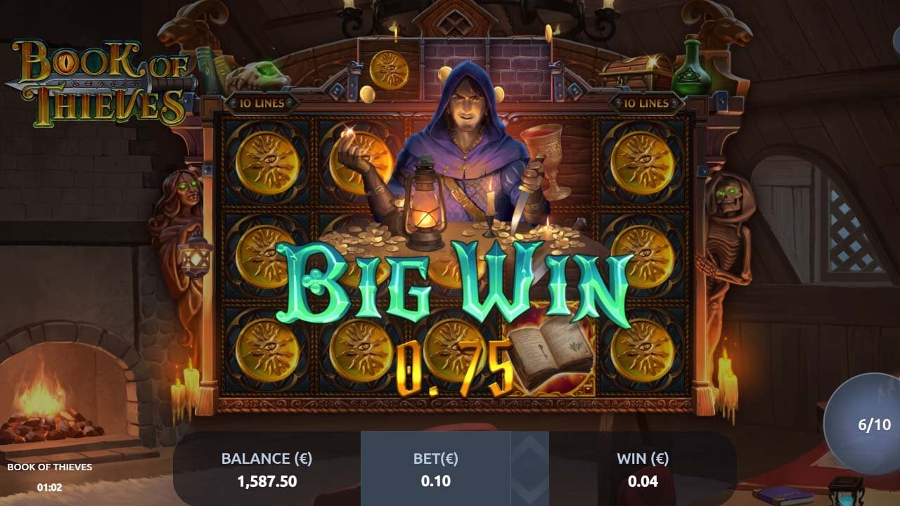 Book of Thieves slot by Blue Guru Games