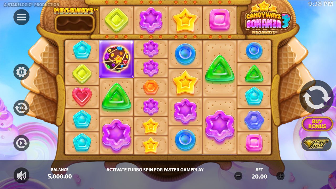 Candyways Bonanza 3 Megaways instant slot