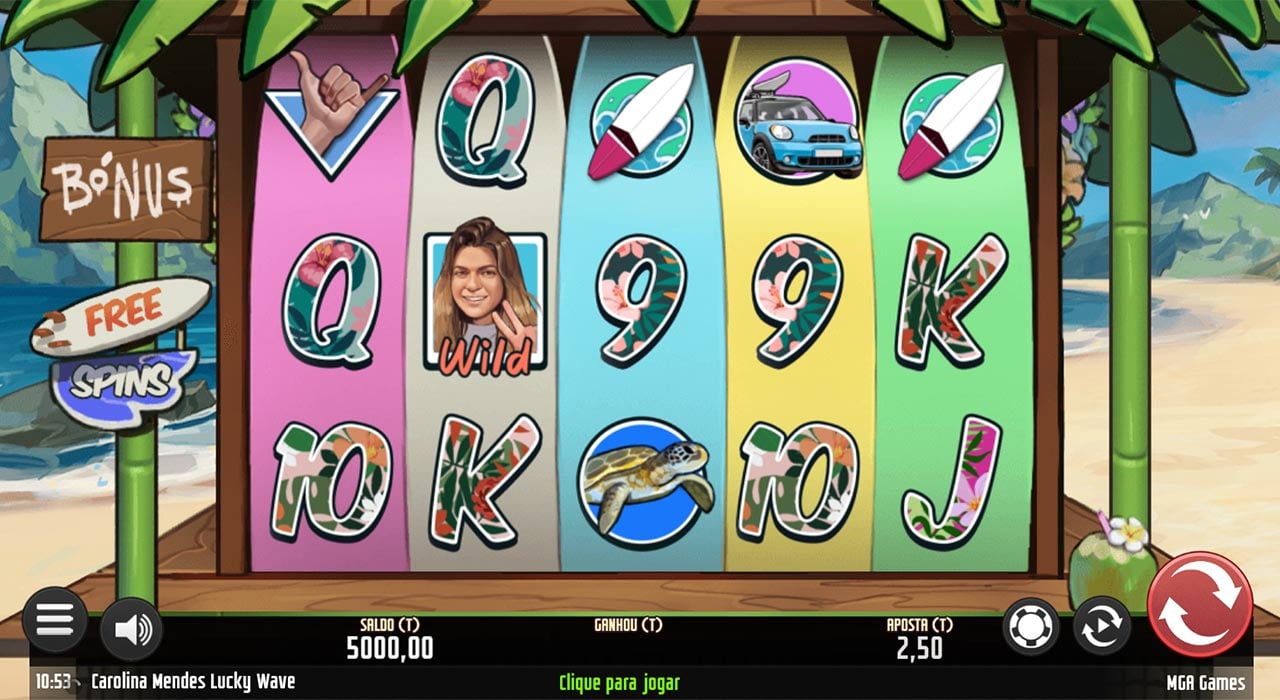 Carolina Mendes Lucky Wave