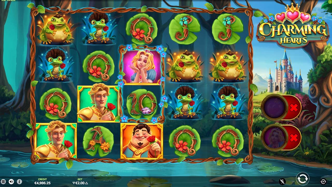 Charming Hearts slot screenshot