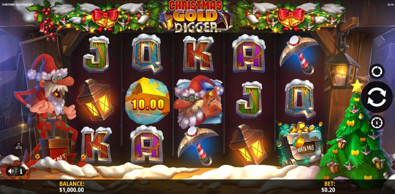 Christmas Gold Digger Slot