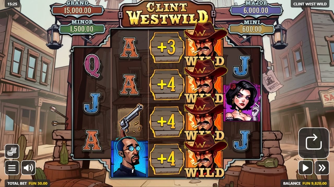 Clint Westwild Slot