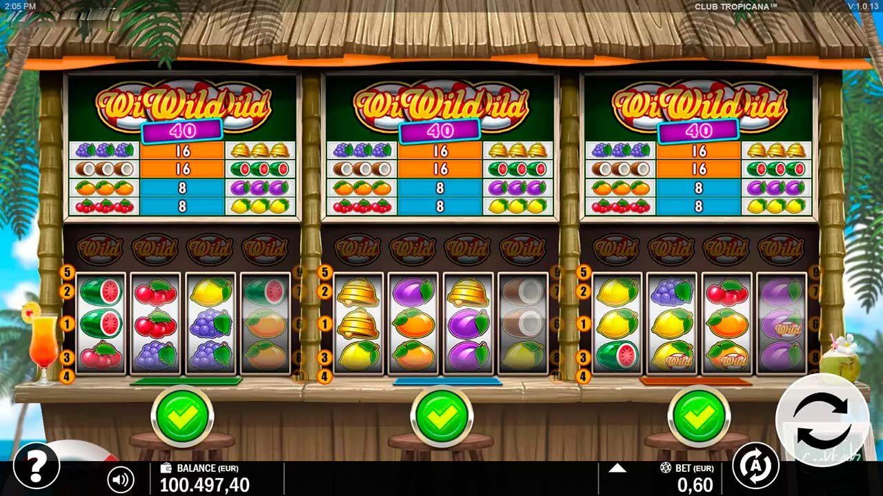 Club Tropicana Wild by Games Inc.