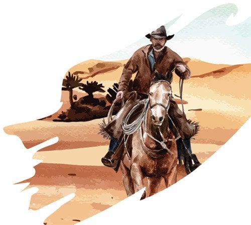 Cowboy Day - Riding Horse