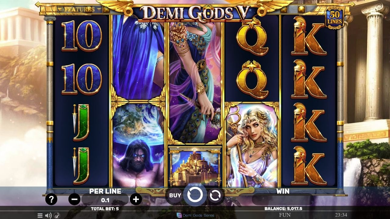 Demi Gods V by Spinomenal