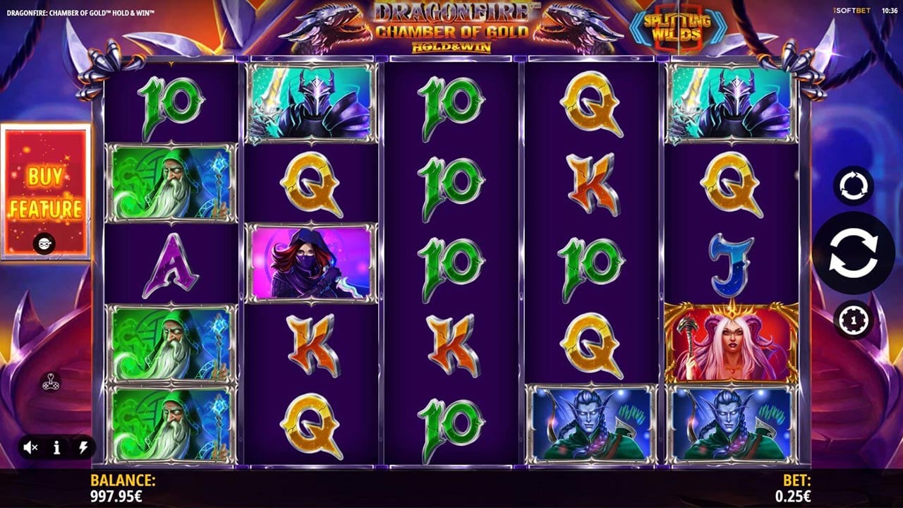 Dragonfire Chamber of Gold Slot