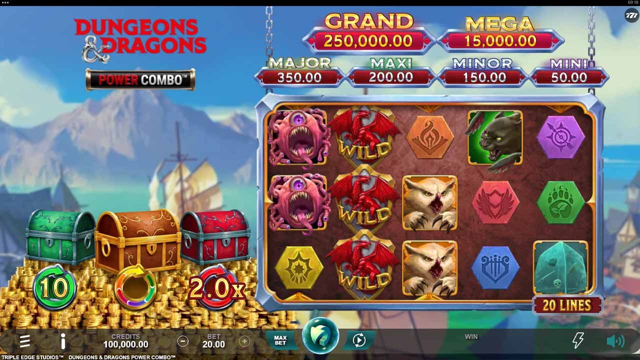 Dungeons & Dragons Power Combo Slot