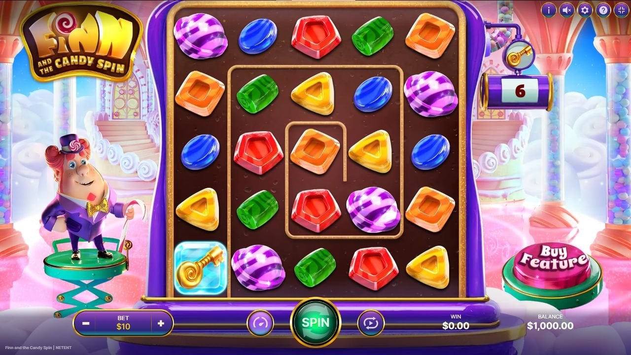 Finn and the Candy Spin by NetEnt