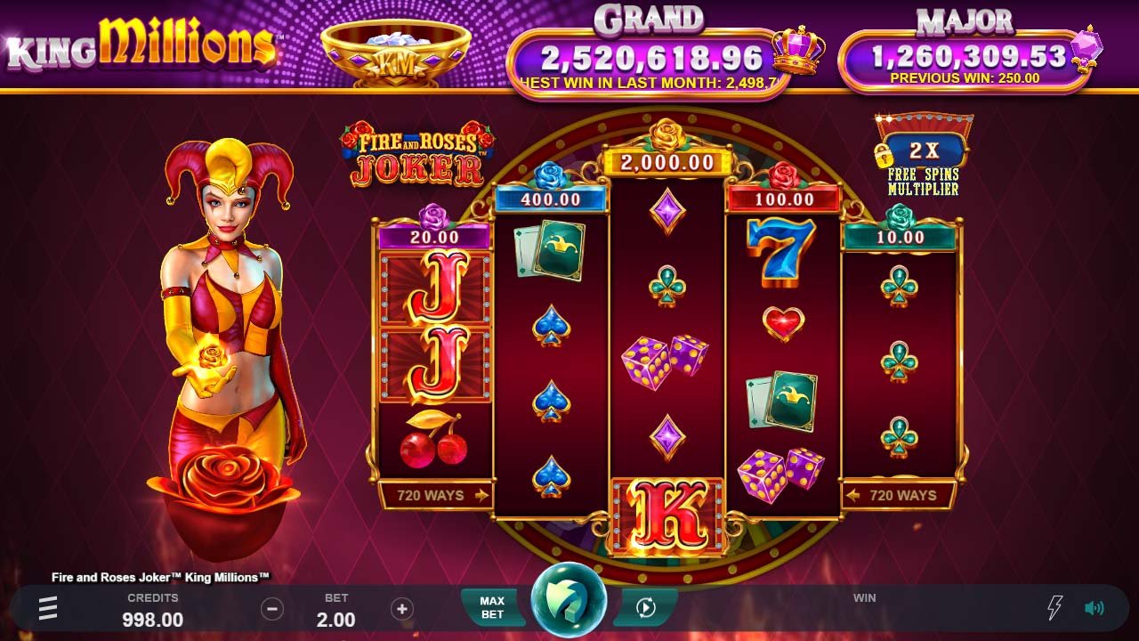 Fire and Roses Joker King Millions by TripleEdge Studios