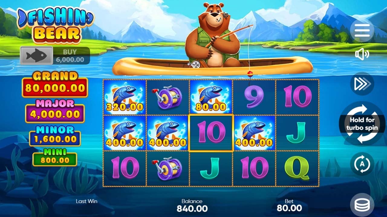 Fishin Bear by 3 Oaks Gaming