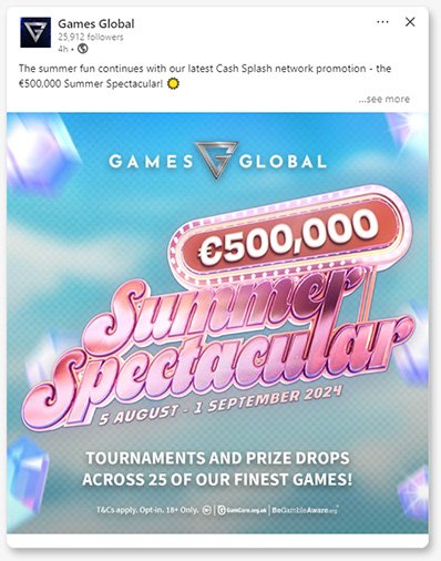 Games Global Summer Spectacular