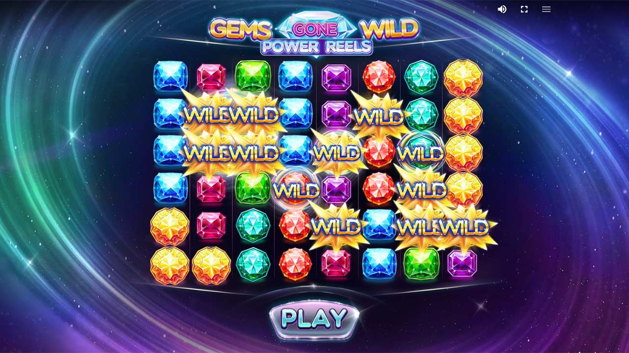 Gems Gone Wild Power Reels Slot