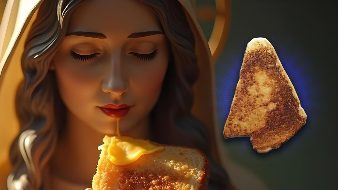 Golden Palace - Virgin Mary Toasted Cheese Sandwhich