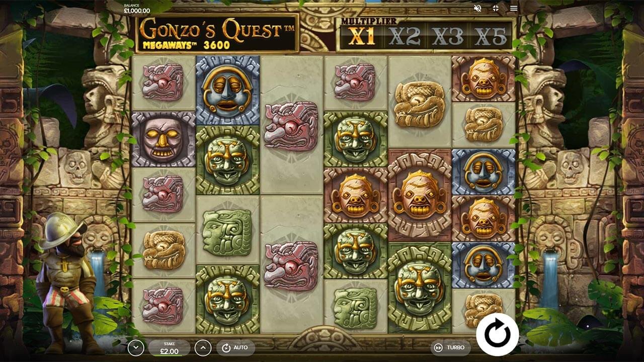 Gonzo's Quest Megaways Screenshot