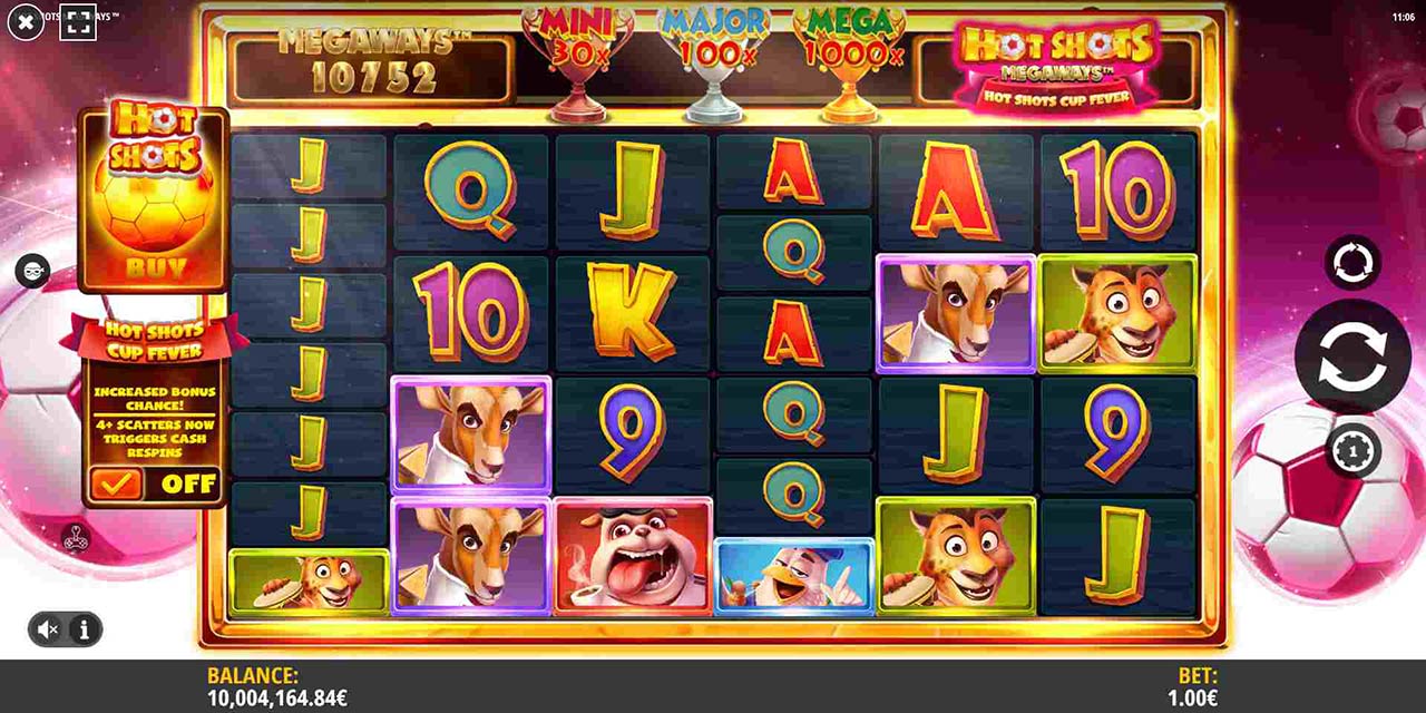 Hot Shots Megaways by iSoftBet