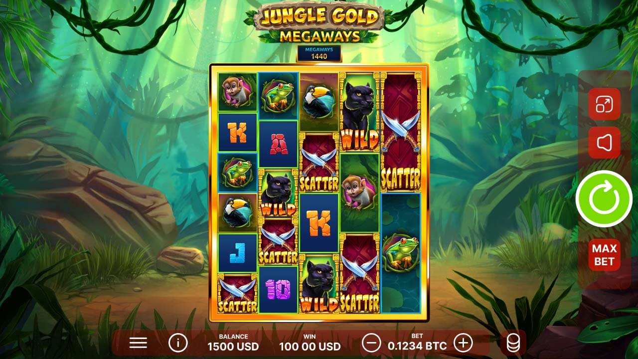 Jungle Gold Megaways slot