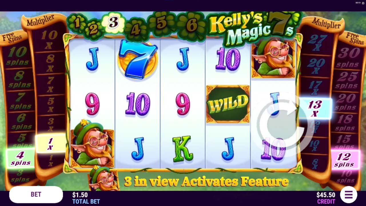 Kelly's Magic 7's Slot by Slot Factory