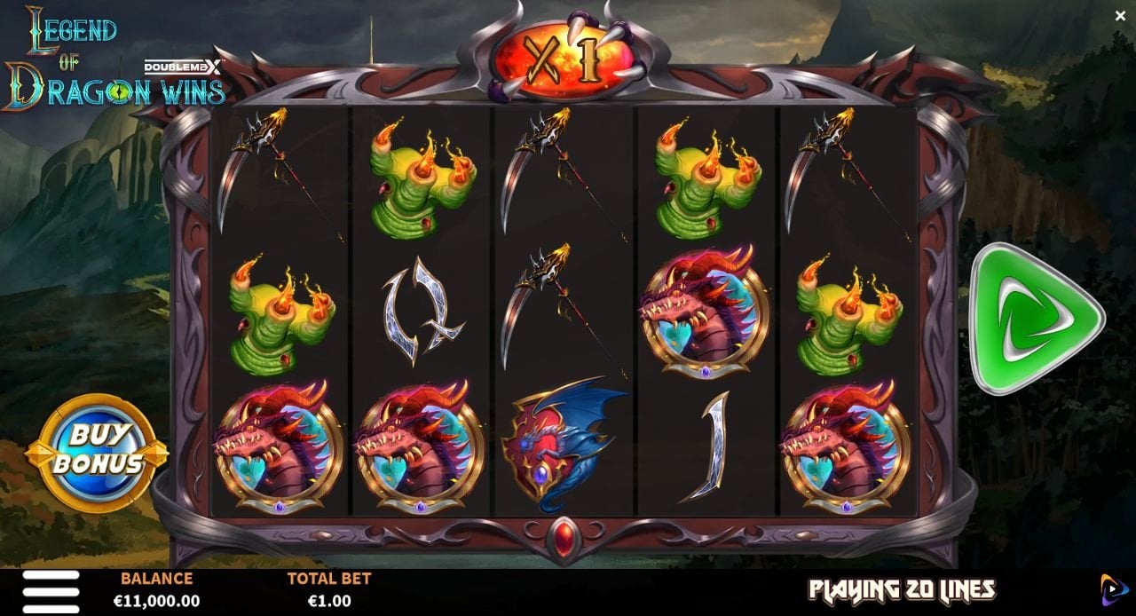 Legend of Dragon Wins by Yggdrasil