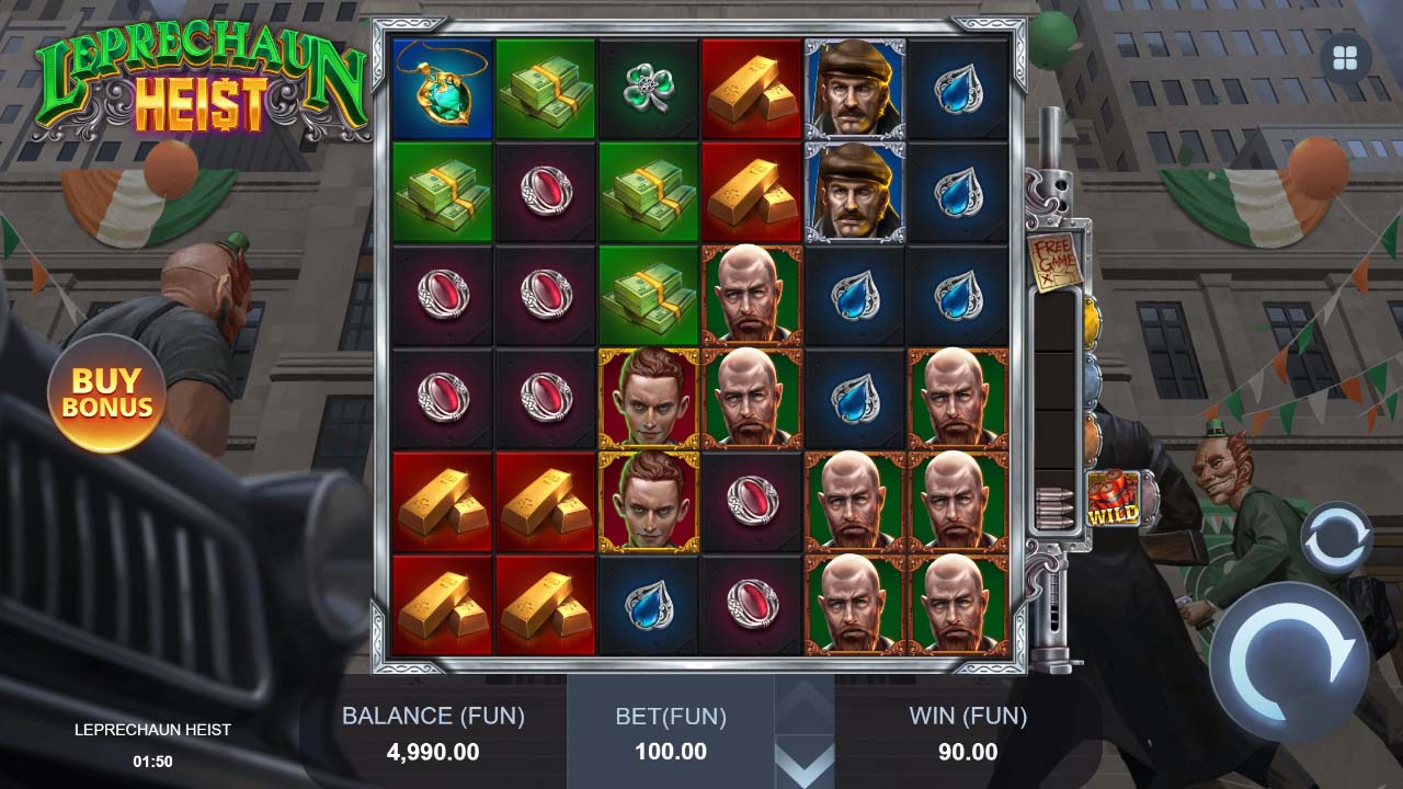Leprechaun Heist video slot
