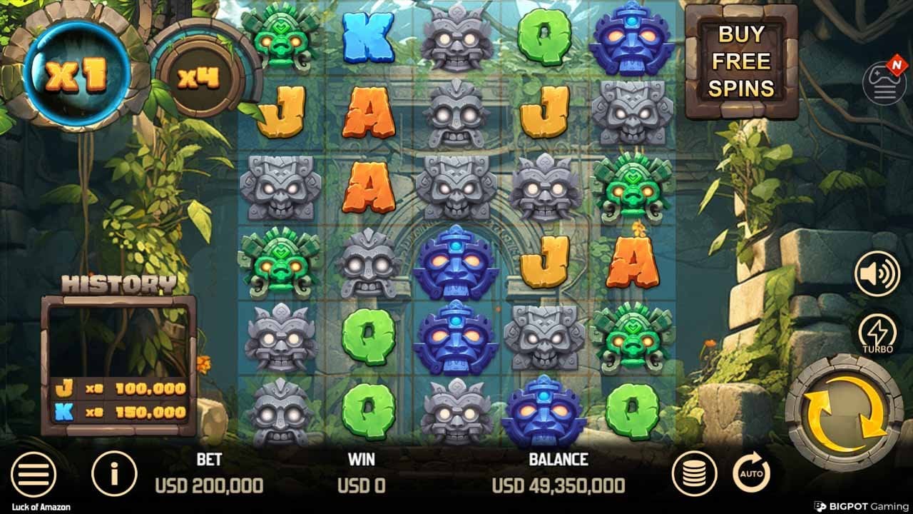 Luck of Amazon by Bigpot Gaming