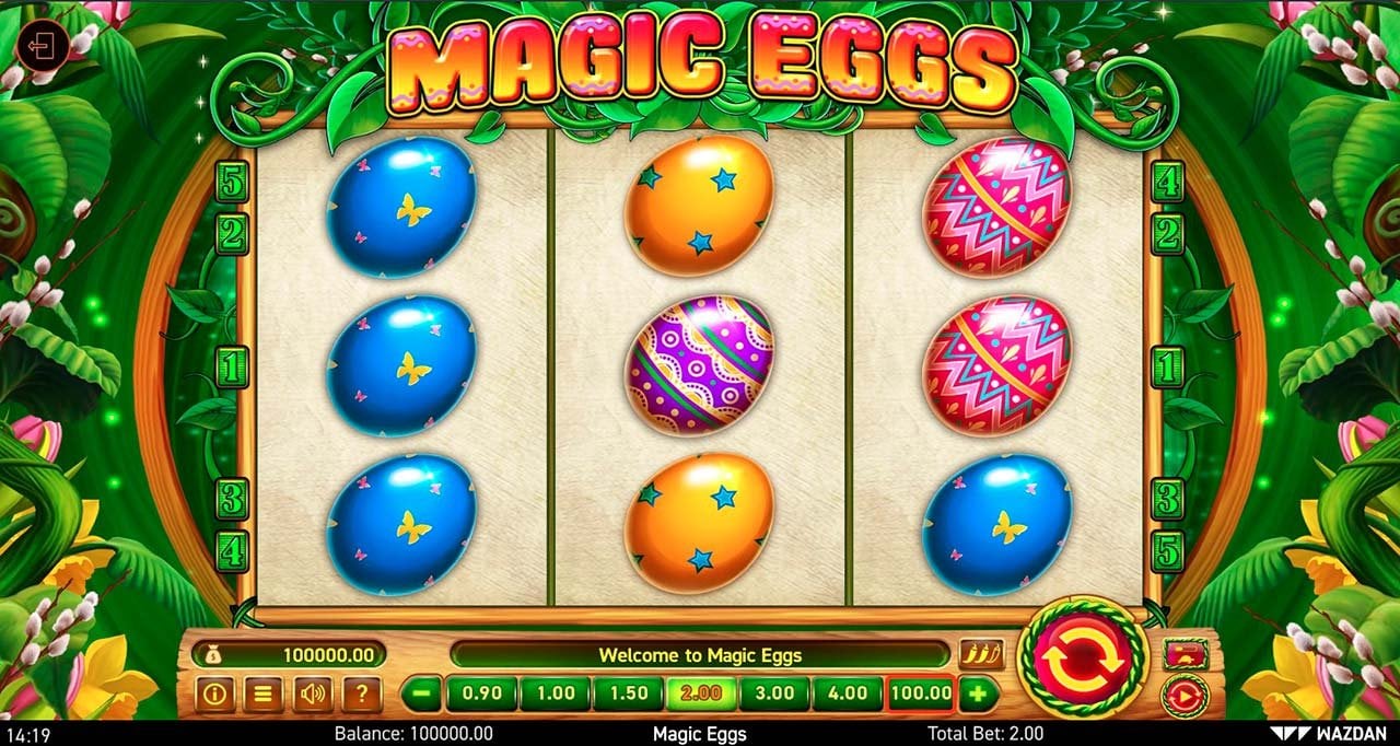 Magic Eggs by Wazdan