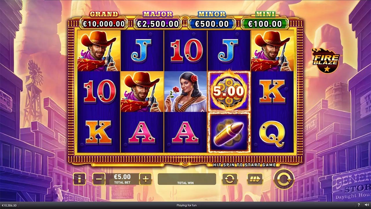 Mega Fire Blaze Wild Pistolero Slot