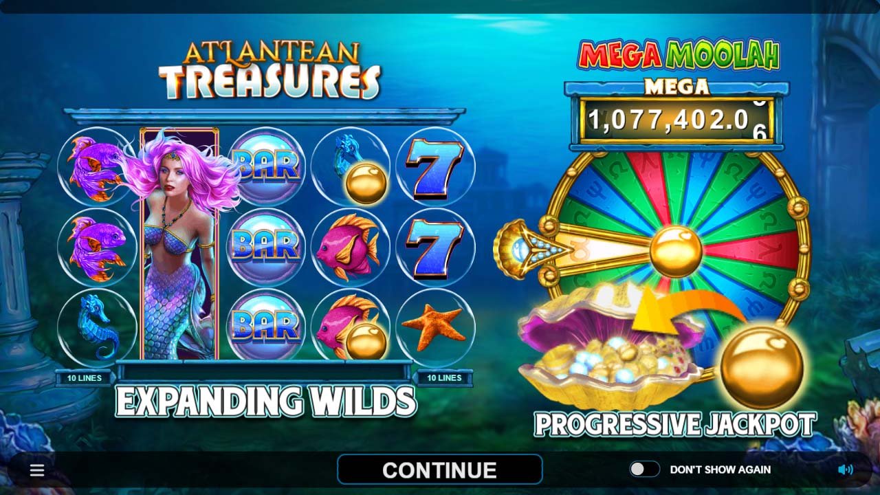 Mega Moolah - Atlantean Treasures