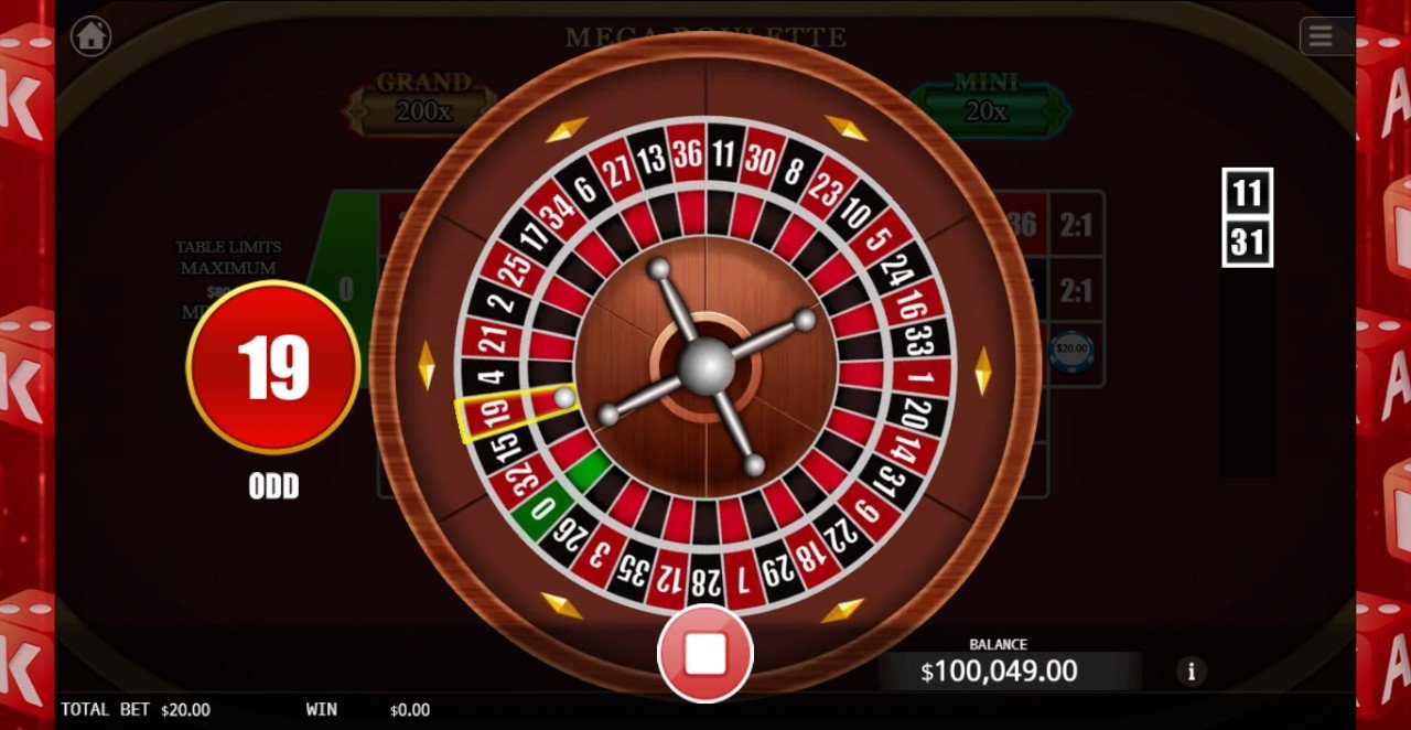Mega Roulette by KA Gaming