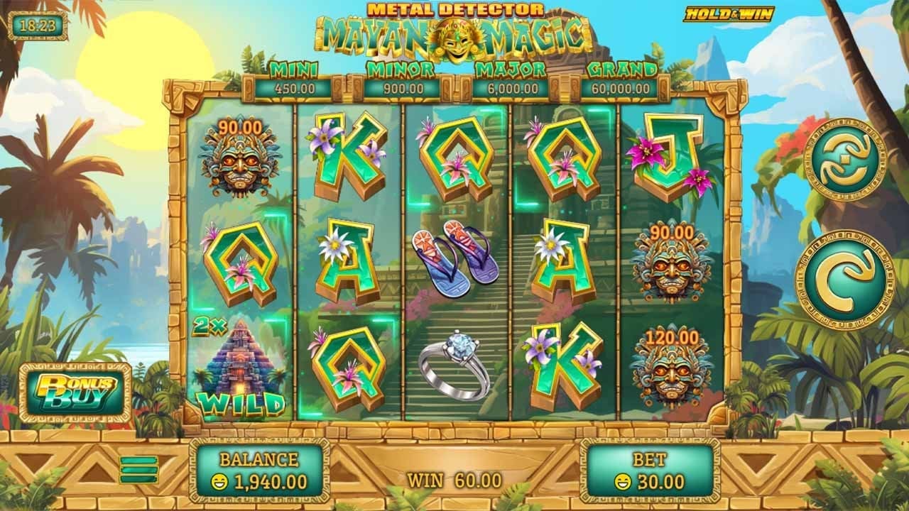 Metal Detector Mayan Magic by Rival Gaming