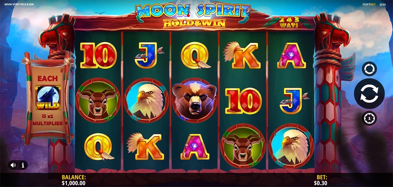 Moon Spirit Hold and Win Slot