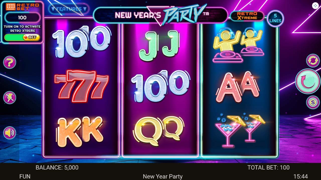 New Years Party by Retro Gaming