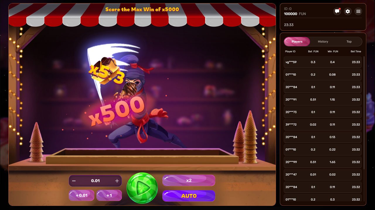 Ninja Crash by Galaxsys