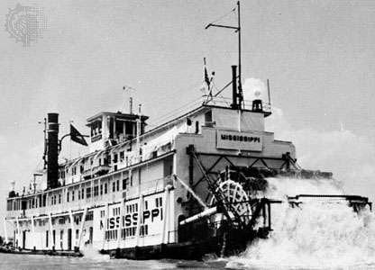 Paddlewheel Vessel