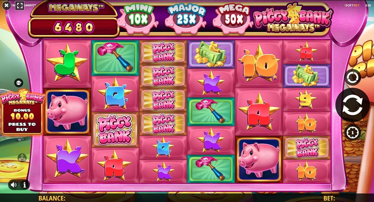 Piggy Bank Megaways Slot