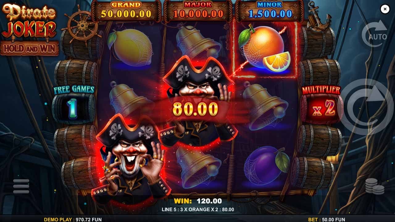 Pirate Joker Hold and Win online slot